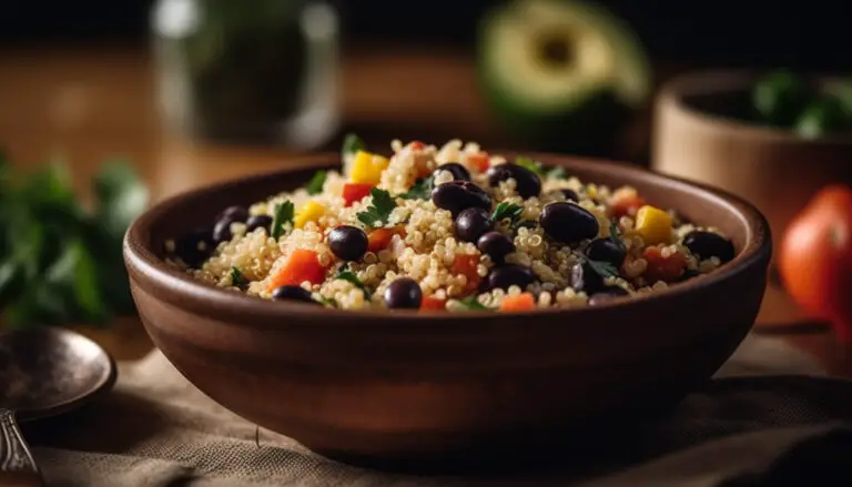 Quinoa and Black Bean Bowl